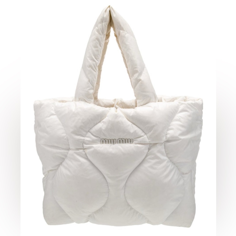 Miu Miu Quilted Tote